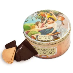 LATA ABANICOS ARTESANOS AL CACAO 300g
